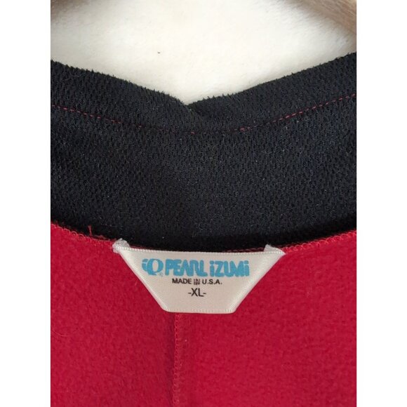 Vintage Pearl Izumi Cycling Jacket Mens XL Red Full Zip Back Pockets‎ - Picture 8 of 12